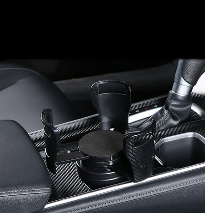 Car Cup Holder with Multi-Function Beverage Tray