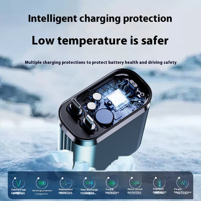 Retractable Car Charger with LED Lighting