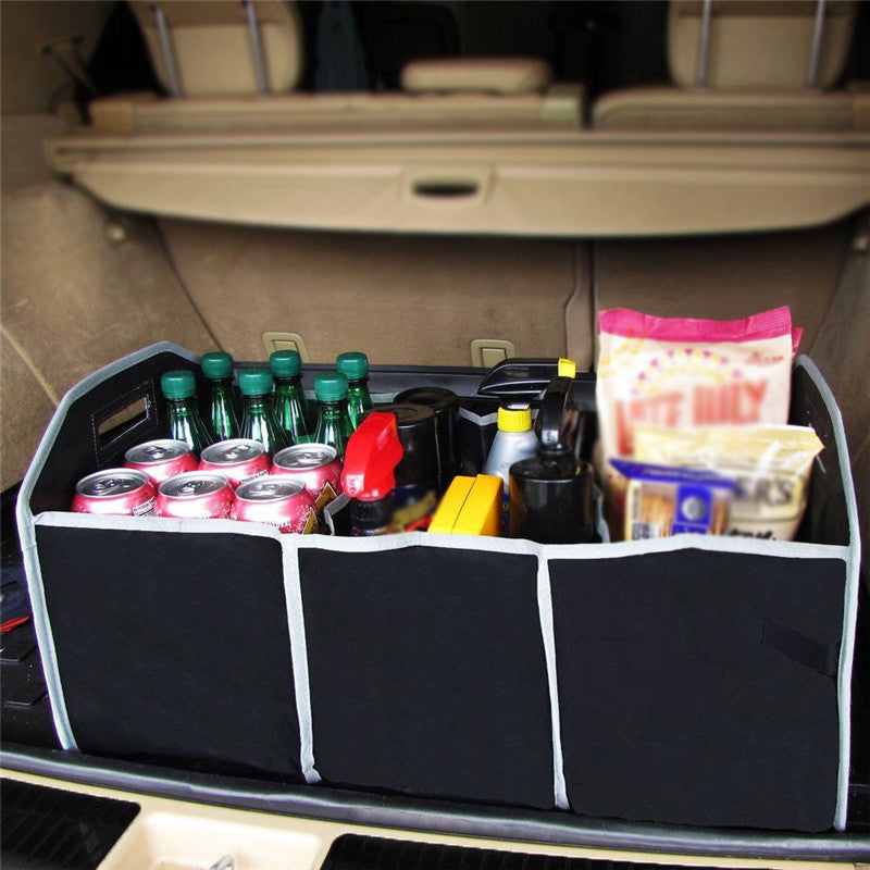 Large Foldable Car Trunk Organizer