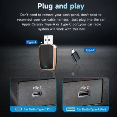 Wireless CarPlay Adapter